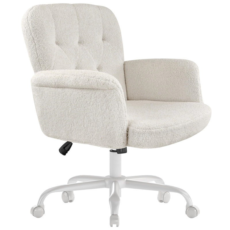 Office Chair, White, White