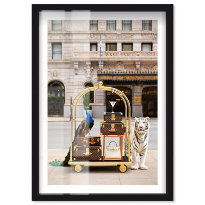 Elite Expedition I Fashion Wall Decor Shadowbox Print by Notoriart