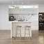 Îlot de cuisine 50 po avec rangement moderne-731057493