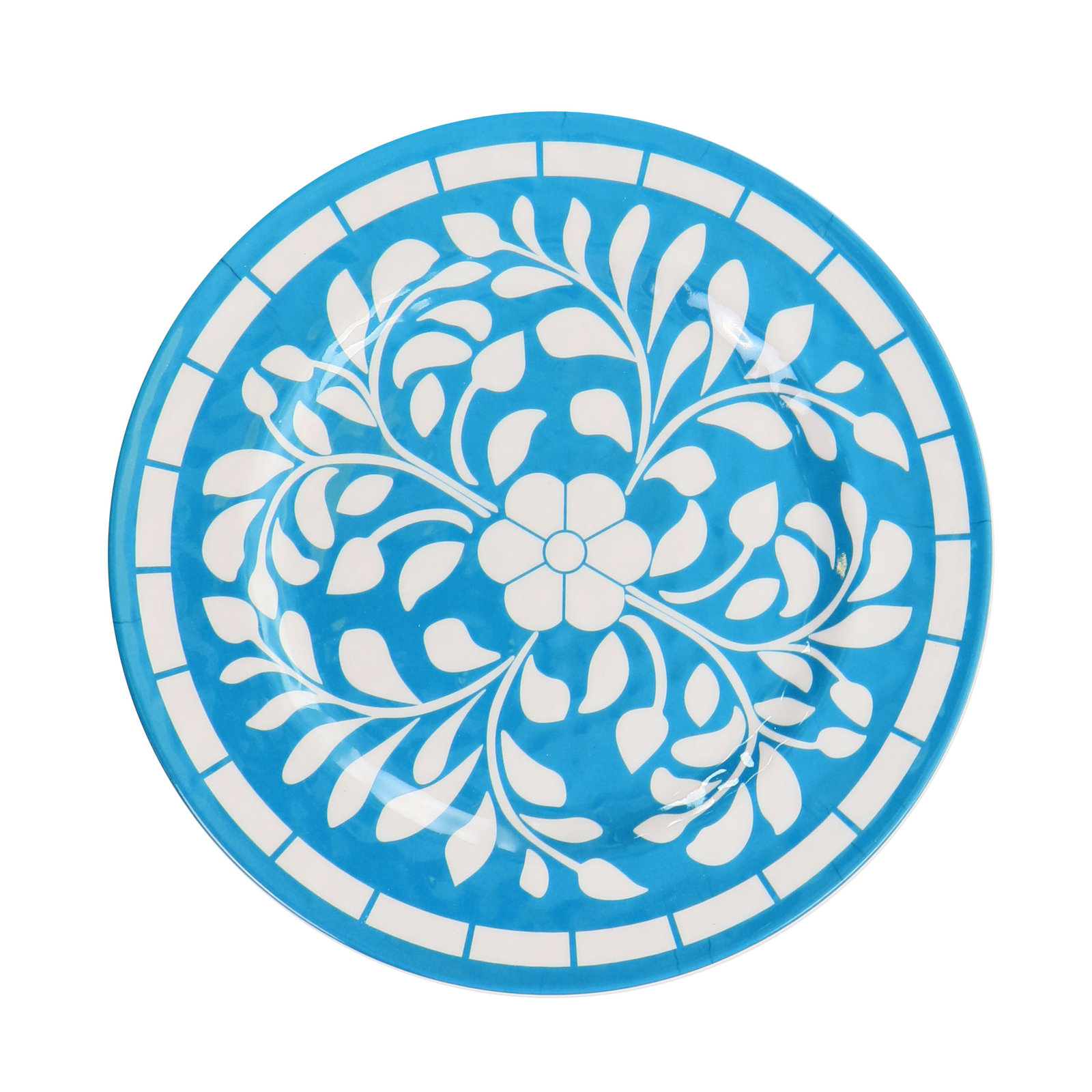Melamine Dinnerware Set, Teal