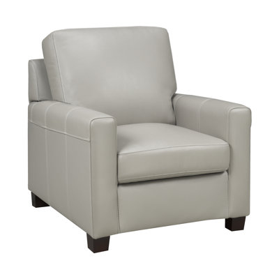 Fauteuil en cuir Anum
