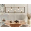 Bayas 5 - Light Brass Square/Rectangle Pendant