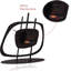 Analogue Metal Mechanical Tabletop Clock Black