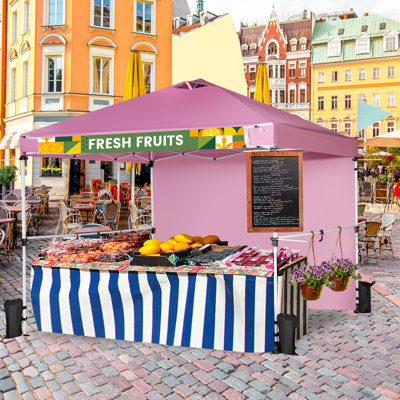 120'' W x 120'' D Pop-Up Canopy