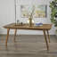 Table de salle à manger en bois 69 po avec finition - idéale pour les repas en famille à l'extérieur