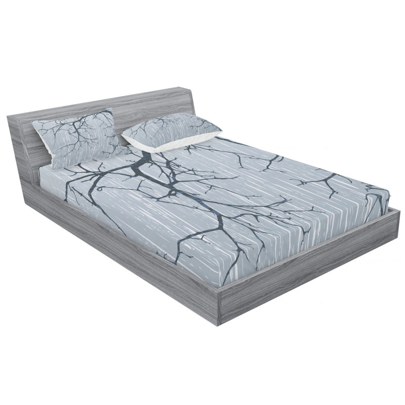 Microfiber Sheet Set, Full Sheet Set with Fitted Sheet