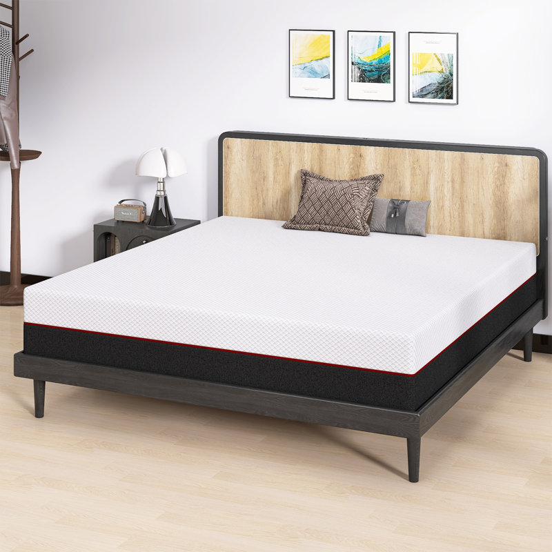 Matelas moyen en mousse viscoélastique 10 "dans une boîte, Grand
