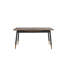 Changir Extendable Metal Base Dining Table