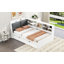 Lit plateforme en bois avec lit gigogne-634488711-634488710