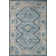 Tapis oriental gris / denim Gelo