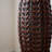 39" Hand Woven Bamboo Floor Vase, Tall Large Floor Vase, Decorative Flower Vase
