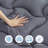 Medium Dual Layer 2-in-1 total 4" Memory Foam Mattress Topper With 8-21" Deep Pocket Cooling Mattress Pad, Designed For Back Pain Relief-352241911