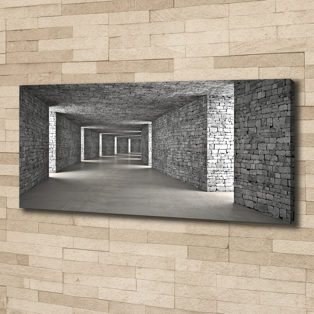 Brick Tunnel - Kunstdrucke auf Leinwand