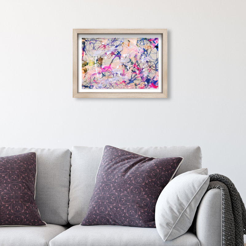 Jungle Walk Print by Oliver Gal, 11.5"H x 16.5"W, Shadowbox