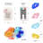 Eichi 30 - Bulb 10'' LED Novelty String Light