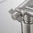 Rain Shower Head With Shower Arm  (10 Inch Square)