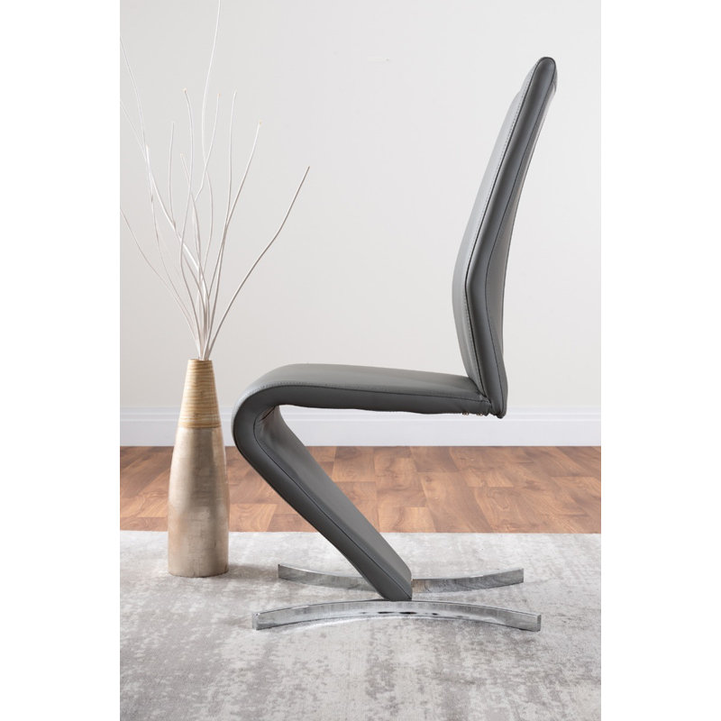 Marble Effect Melamine Dining Table and Chairs - 4 Luxury Velvet Dining Chairs, Dark Grey/Silver