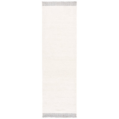Vermont Hand Woven Wool;Cotton Solid Color Indoor Rug