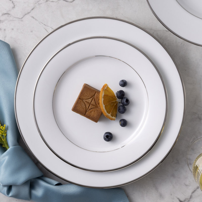 Ensemble de 4 assiettes plates Noritake Spectrum, 10 1/2 po