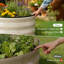  Ensemble de 3 pots de jardin surélevés ronds 2 x 2 x 1 pi, boîte de jardinière en métal galvanisé pour le jardinage extérieur-1214055292-1212704506-1214055235