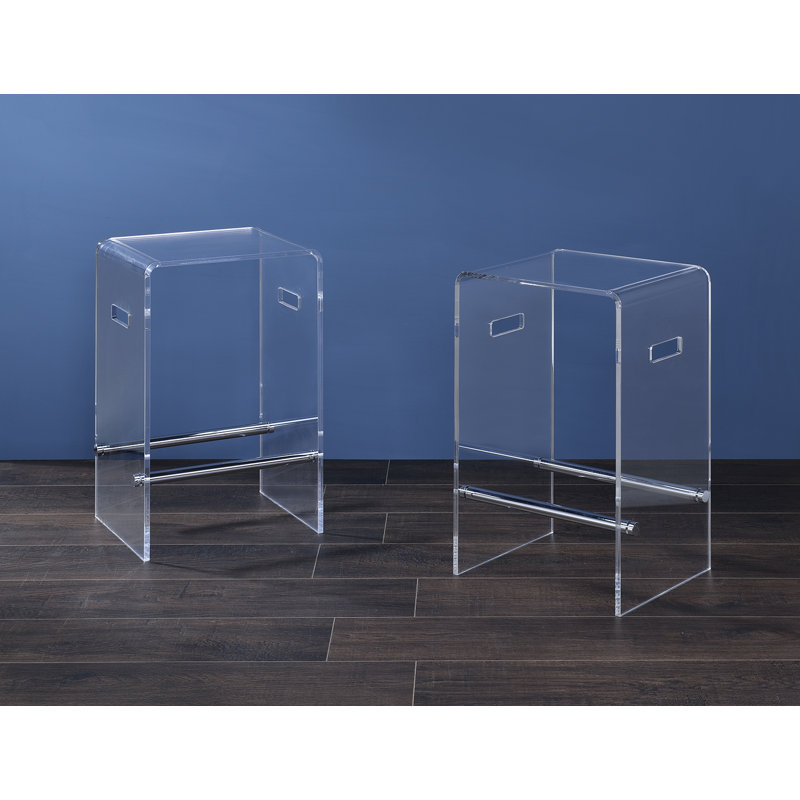 Counter Stool, Chrome Footrest