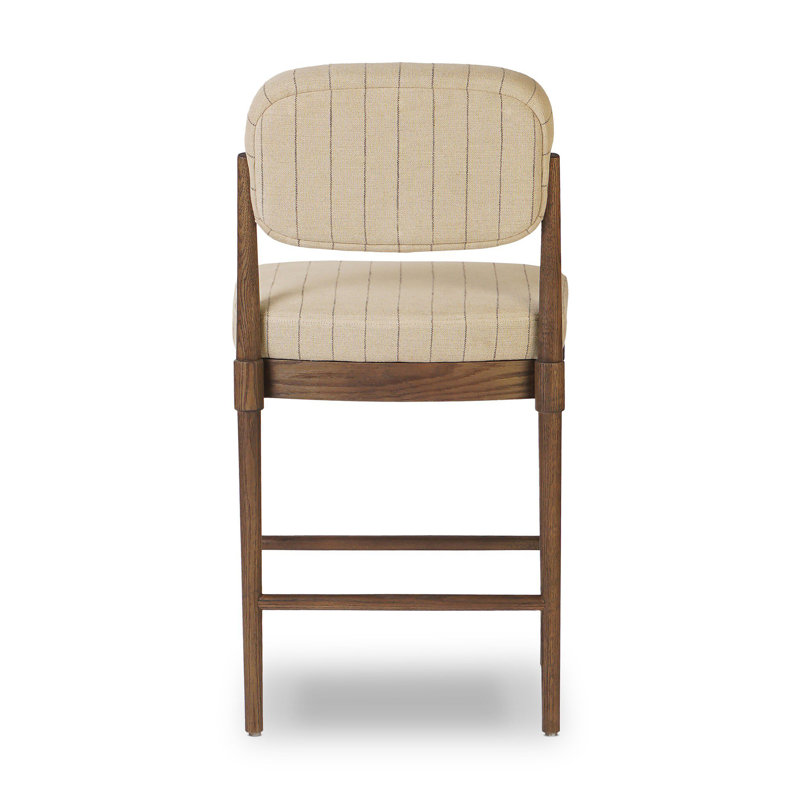 Esther Stool-Lavon Flint, Counter Stool (27.05" Seat Height), Drifted Oak, Lavon Flint