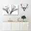 Floral Shadows In Abstract - Wrapped Canvas Painting-55314969