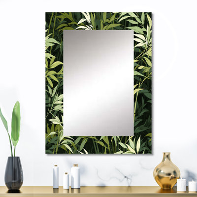 Vintage Spring Flowers - Botanical Mirror Wall Decor