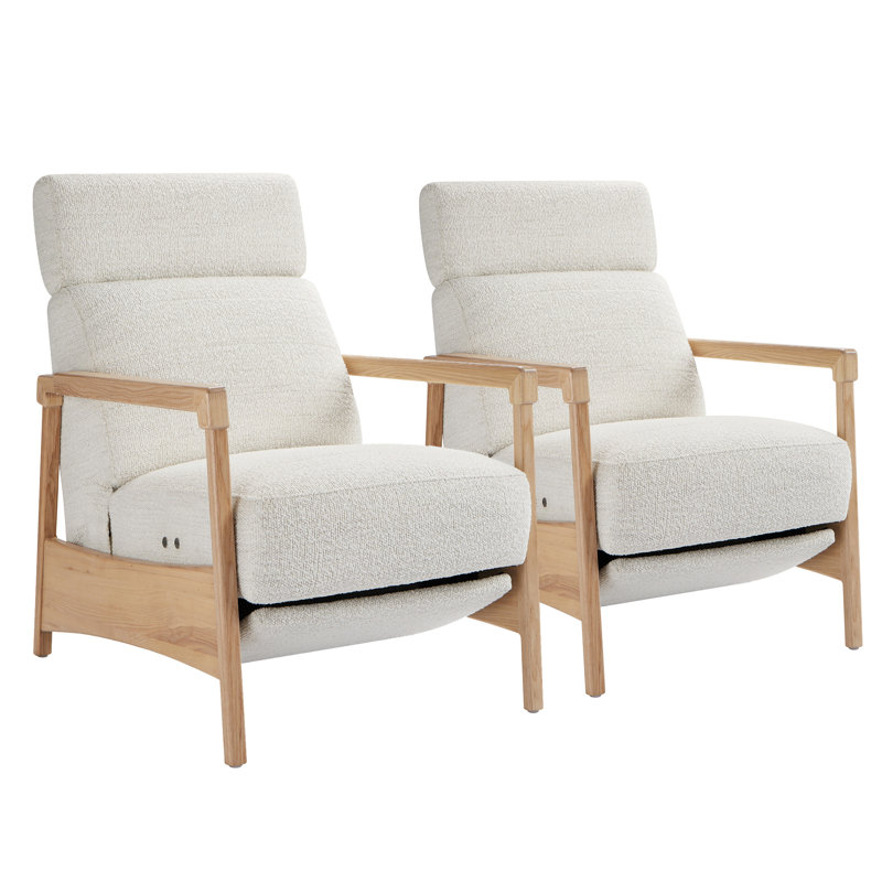 Fauteuil inclinable Darwen Amada, Boucle Merino Pearl Performance
