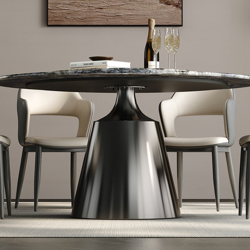 Ensembles de table de salle à manger Modern Modern, H 29,5 po x L 51,1 po x l 51,1 po, 9 pièces : table, 8 chaises
