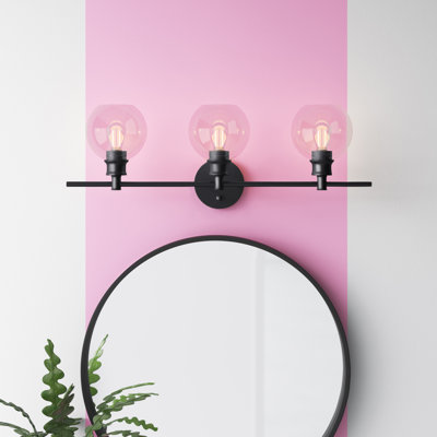 Éclairage pour meuble-lavabo en verre Drinkard