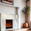Foyer en marbre minimaliste de style français