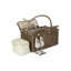 Wicker Lidded 2 Person Fitted Picnic Hamper