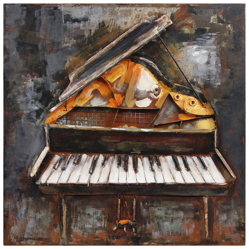 « magic key », reproduction d’art sur métal