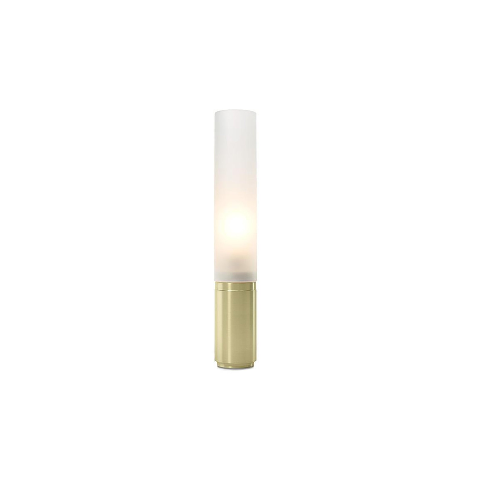 Elise Novelty Table Lamp, Brass, 18" H x 3" W x 3" D