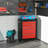 68cm W 5-Drawer Steel Bottom Rollaway Chest with Wheels