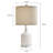 Jacynth 20＂ceramic dimming lamp, suitable for bedroom, office, living room with USB port (including bulb)