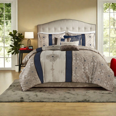 Ensembles de literie en jacquard élégant, confort en polyester, style moderne pour la maison