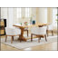 Chaise demi-tonneau rembourrée Mid-Century-1368517252