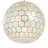 Abbington 1-Light Handcrafted Capiz Shell Globe Pendant-177897792-177897795