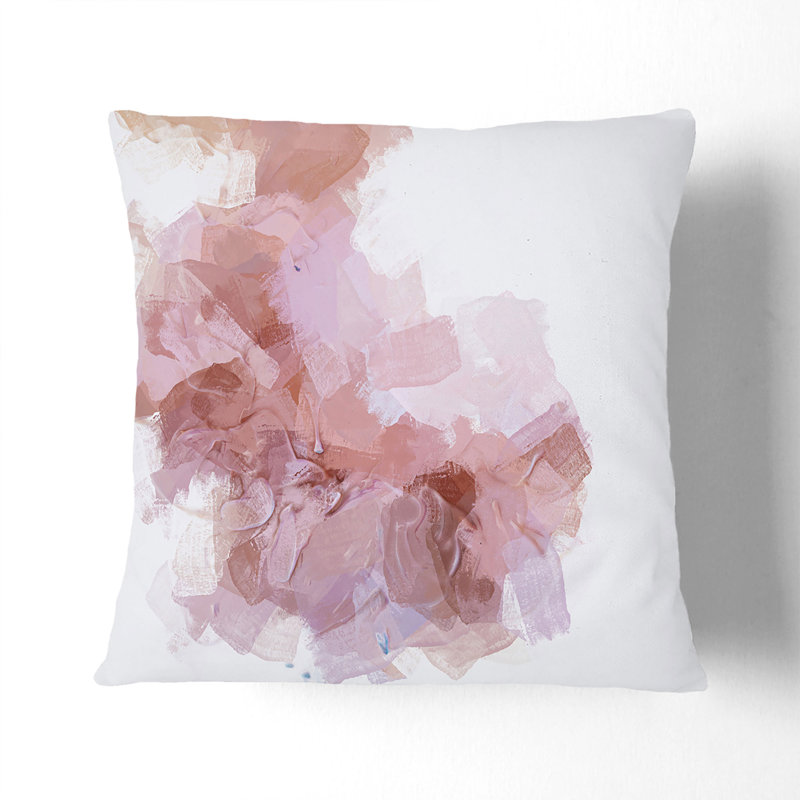 Square Cushion, 55cm H x 55cm W x 20cm D, White