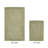 Moriceau 100% Cotton 2370 GSM Tufted Reversible 2-Piece Bath Rug Set – Ultra Soft, Highly Absorbent, Machine Washable, OEKO-TEX Certified, Ideal for Bathtub, Vanity & Sink Areas, Sage-130049238-91660765