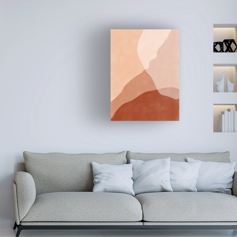 «Terracotta bolognaise 51» sur impression sur toile, H 19 po x l 14 po x P 2 po