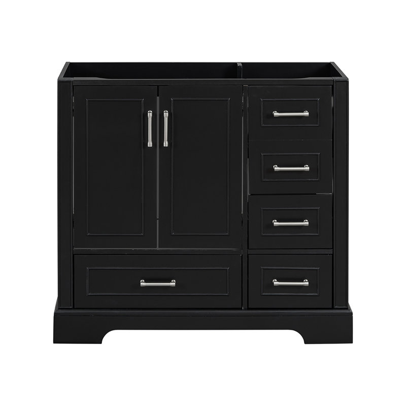 Lavabo de meuble-lavabo traditionnel non inclus