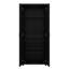Armoire de rangement avec deux portes - tablettes réglables