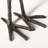 Sumnima 8" Antiqued Black Bird Sculpture (Brass Finish)-1887924278