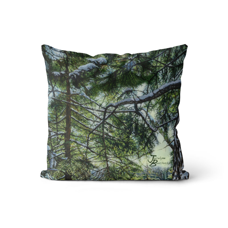 Housse de coussin carré Coussin J.
