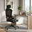 Heavy Duty Ergonomic Desk Office Chair, High Back Home Computer Chair With Headrest  And Adjustable Swivel 3D Armrests For Comfort  Adjustable Lumbar Supports Up To 350Lbs-1308965659-1308965652