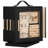 360° Rotating Jewellery Box with Transparent Window and Mirror