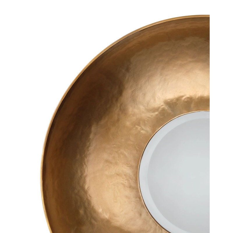 Theia Iron Round Wall Mirror